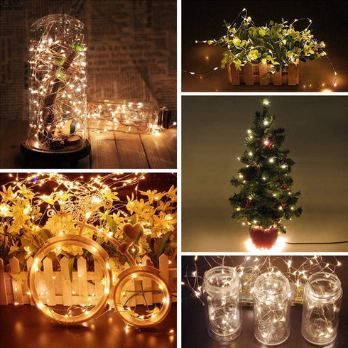 300LED 99FT 8 Twinkle Star Copper Wire String Lights Battery Operated Modes Fairy Lights with Remote Waterproof Fairy
