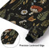 Vintage Mushroom Large Mouse Pad, Extended Gaming Mouse Pad Waterproof Desk Mat with Stitched Edge, Non-Slip Base,