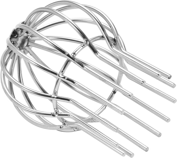 uxcell Gutter Guard, 1Pcs 4 Inch 304 Stainless Steel Down Pipe Filter Strainer for Leaves Roof Screen
