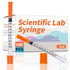 1ml/cc 29G 5/16 Inch Syringes, U-100 Scientific Lab Syringe, Individual Wrapped, 100