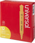 Universal 08863 Fluorescent Orange Desk Highlighter, Chisel Tip, Dozen