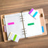 KICNIC 960 Pcs 2 Inch Sticky Tabs, Book Tabs, Annotation Tabs for Notebooks, Removable Adhesive Flags