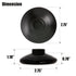 2-Pack UL-Certified Foot Pedal Switch, Round Floor Lamp Inline Switch with Step-on Button, Easy DIY Installation