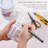 Touch up Paint Storage Containers - 4 Pack Airtight Cups with Lids and Stainless Steel Mixing Ball, 13 oz