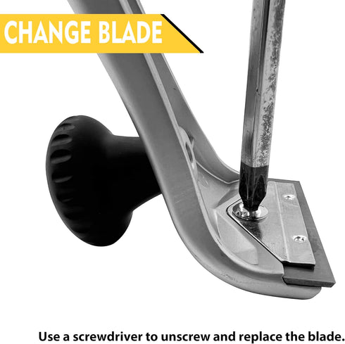 XW Heavy Duty Carbide Scraper, 2-3/8" Paint Remover Tool, Extra Carbide Blade Included