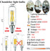 LiteHistory E12 LED Bulb 6W Equivalent, 60W Neutral White 4000K, Dimmable T6 T25 for Chandeliers, Ceiling Fans, 6 Pack