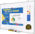 Magnetic Whiteboard/Dry Erase Board 24 x 36 Inch, Lightweight Wall Mount Aluminum Frame
