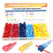 120pcs T-Tap Quick Splice Wire Connectors, 24-10 Gauge Quick Disconnects Electrical Crimp Terminals
