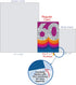 The Best Card Company - Big 60th Milestone Anniversary Notecard, 8.5 x 11, 60 Years of Marriage (J6110DMAG)