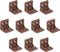 uxcell 10Pcs Plastic Corner Braces, L Shape Corner Bracket, Right Angle Corner