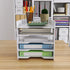 Natwind Office Paper Organizer - 5-Tier Desktop Organizer File Holder for Home Office School