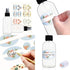 STARSIDE 12 Pack 120 ml Clear Glass Spray Bottles with Fine Mist Sprayer & Dust Cap for Essential Oils