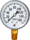 Zenport DPG160 Zen-Tek Dry Air Pressure Gauge, 160 PSI