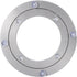 ChiweiJ (4 inches*H8.5MM) Heavy Duty Aluminium Alloy Rotating Bearing Plate, Round Table Turntable for Dining Cake