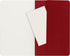 Moleskine Cahier Journal, Soft Cover, Large (5" x 8.25"), Plain/Blank, Cranberry Red, 80 Pages (Set of 3)