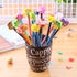 Yansanido 120 Pack Colorful Cartoon Eraser Pencils, 7.28 Inch Length, Cute School Supplies for Kids