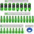 YOTOO Universal Air Coupler and Industrial Plug Kit, 29 Pcs Durable Aluminum Quick Connect Fittings
