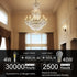 10 Pack B11 Dimmable Bulbs, E12 40W 3000K Bulbs, 120V 400 Bulbs comzler Candelabra LED Small Base Equivalent Soft White