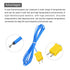 MECCANIXITY 3pcs K Type Thermocouple Mini Connector Temperature Sensor Probes, PTFE 10ft