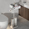 VOLDRA Toilet Paper Holder Stand with Shelf, Free Standing Toilet Paper Roll
