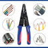 WORKPRO 8-Inch Wire Stripper, Multi-Tool Wire Cutter for Stripping, Cutting & Crimping, W091033AE