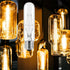 Tiqian 8-Pack 40W T10 Bulbs, White,Dimmable Bulbs E26 2700K, Incandescent LED Light Warm Clear Glass Edison Vintage