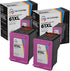 LD Products Remanufactured Ink Cartridge Replacements for HP 61XL CH564WN High Yield (Color, 2-Pack) for Deskjet 1000,