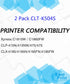 EASYPRINT Compatible k504s Toner Cartridge Replacement for Samsung CLT-504S, Double Black Pack