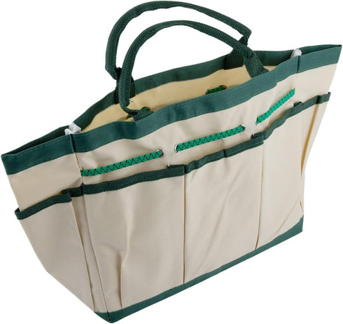 YobiLife Garden Tool Bag Garden Tote Bag Garden Kneeler Bench Hanging Storage Bag Large Capacity Oxford Cloth Storage