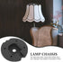 1pcs Levemolo Weighted Iron Base for Floor Lamps Sturdy Desk Lamp Base Diameter Diy Display Stand for Enhanced