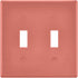 3 6.37x4.48 Salmon Toggle Light Switch Cover Gang Wall Plate Cover Light Switch Wall Plate In Electrical Faceplate