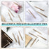 Teling 72 Pcs Small Ballpoint Pen, Mini Pens Bulk, 4 Inch Short Ink Ballpoint Pens for Notebooks