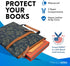 French KOKO 3-Piece Waterproof Book Sleeve Cover, Dark Academia Dragons Travel Bible Protector Gift