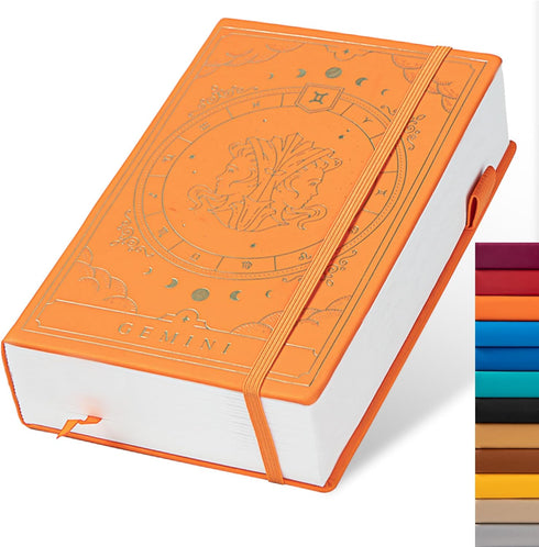 TIEFOSSI Constellations Dotted Journal Notebook, A5 Writing Journals with 100gsm 400pages Paper, Hardcover Bullet