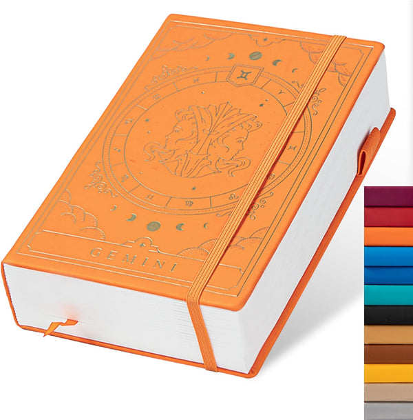 TIEFOSSI Constellations Dotted Journal Notebook, A5 Writing Journals with 100gsm 400pages Paper, Hardcover Bullet