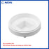 NDS 41P8 PVC S&D Cleanout Plug with 4-Inch MPT Connection for 4-Inch FPT Drain Fittings, White