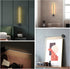 Set 23.6" 3 Dimmable 350 Wireless Wall Sconces of Two, Rechargeable Art Display Light, Color Temperature with Rotation