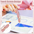 Zonon 12 Pieces Inspirational Motivational Quotes Ballpoint Pens with Stylus Tip, Fine Point Smooth Writing Pens (Rose