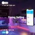 200 (2 100ft) DAYBETTER Led Strip Lights ft Rolls of Smart Led Light Strips with Remote and App Control, RGB Music Sync