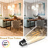 4W LED Dimmable Edison Light Bulbs, ST58 Amber Glass, 2700K Warm White, E26 Base Pack of 6
