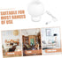 1Set Tofficu Portable Touch Sensor Table Lamp Adjustable Color Changing Night Light for Bedroom Study Living Room
