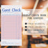 4 Pack 50 Sheets/Pack, 200 Pink Guest Checks Books for Servers, Server Note Pads, Waiter Checkbook, Waitress Notepad