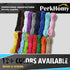 PerkHomy Heavy Duty Marine Grade Bungee Shock Cord Rope, Elastic Stretch String for Kayak Strap Tarp Tie Down (Blue-1/8