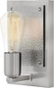 Hinkley Everett Collection One Light Wall Sconce, Brushed Nickel