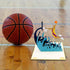 CUTE POPUP Slamdunk Legend Basketball Player 3D Pop Up Card Design for Sports Day, Thank You, Birthday