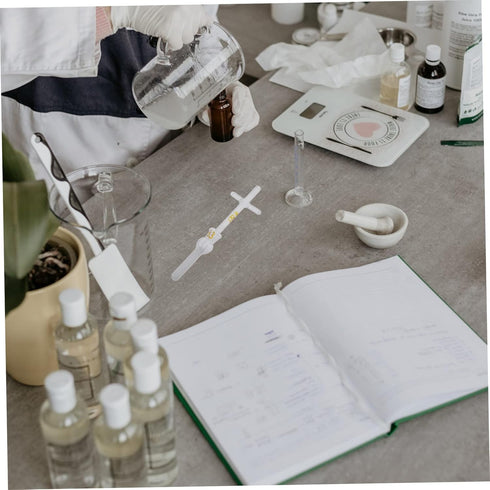 Mobestech Glass Tissue Homogenizer, 3pcs Tissue Labs Glassware Accessory for Cell Tissue Homogenizer Labs Supplies