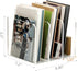 Clear Acrylic Magazine Holder, One-Piece File Organizer for Office Desk, 3 Vertical Spaces, 1 Pack (B5)