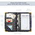 YeeCASE Server Book with Zipper Pocket, High Volume, Expandable Server Book, Money Pocket and Fold, Restaurant