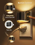2 Pack, 3000K L LOHAS LED Night Lights Plug into Wall Dusk to Dawn Sensor Nightlight, Brightness Adjustable, Soft White