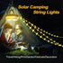4 1 42.6Ft 160LEDs, SMY Lighting in Solar Camping String Lights, Ultra Long String with Solar Powered and USB